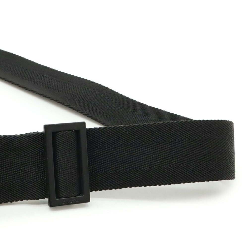 GUCCI Authentic Black Leather Shoulder Bag - Picture 6 of 9